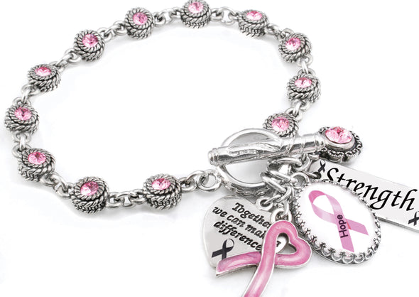 breast cancer bracelet