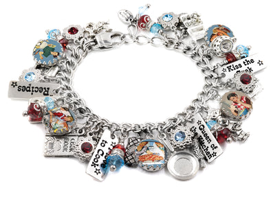 cooking charm bracelet