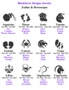 Scorpio Horoscope Zodiac Bracelet