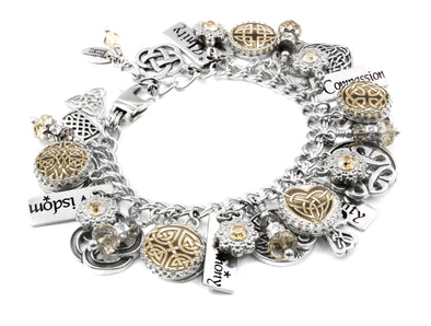 celtic knots bracelet, handmade irish bracelet