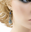 Christmas Earrings Charms, Twelve Days of Christmas, 9 Ladies Dancing