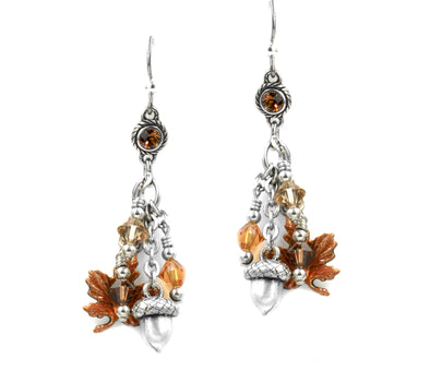 photo of fall earrings