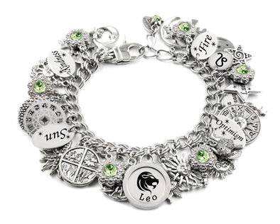leo zodiac bracelet