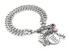 mothers charm bracelet with childrens names