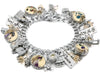 paris charm bracelet eiffel tower