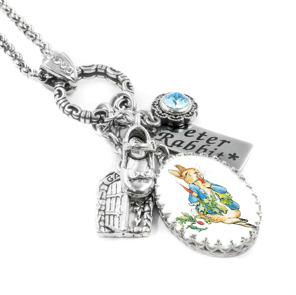 peter rabbit gift, jewelry, necklace