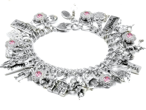 Personalized Princess Charm Bracelet