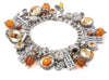 Pumpkin Spice Charm Bracelet