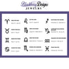Virgo Horoscope Gemstone Earrings