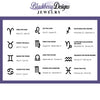 Libra Horoscope Gemstone Earrings