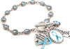 ovarian cancer awareness bracelet