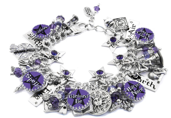 photo of Wiccan/pagan charm bracelet