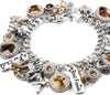 personalized dog charm bracelet