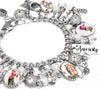 right view of golf charm bracelet
