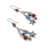 America, Red, White and Blue Earrings