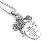 Personalized Family Necklace with Quote