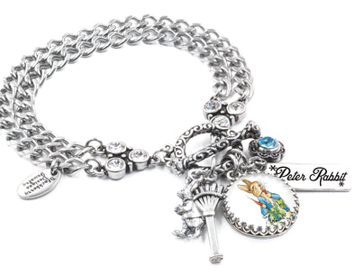 peter rabbit charm bracelet